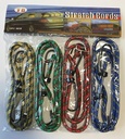 Corde à bagages en caoutchouc 90 cm, 4 pcs