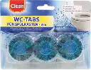 Bloc sanitaire actif 3 x 50 g pour réservoir WC