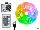Bande LED RGB de 5 m avec télécommande