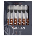Ensemble de fourchettes à steak Vaggan – 6 pièces