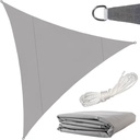 Voile d’ombrage 4 x 4 x 4 m gris – Gardlov 23141