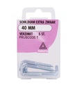 Vis à oreilles extra-robuste 40 mm