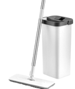 MOP ET SEAU (2PCS) SQUEEZE DRY FLAT MOP
