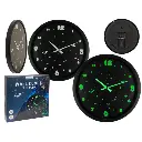 Horloge murale, Espace, brille dans le noir