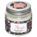 Bougie votive verre moni monoi 65g, multicolore