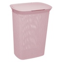 coffret linge 57l rose scandi, rose