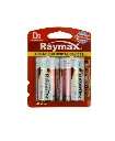 Batterie raymax d/lr20, 2 pièces Alkaline