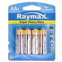 Batterie raymax penlite AA r6p 4 pc zinc