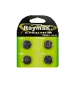 Button pile cellulaire raymax 3V CR2025 4 pièces l