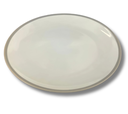 Assiette blanc- gris 7.5" ou 10.5"